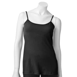 Women's Sonoma Goods For Life® Everyday Built-In Support Camisole -StyleUp Sales Store 2433356 Black