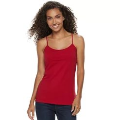 Women's Sonoma Goods For Life® Everyday Built-In Support Camisole -StyleUp Sales Store 2433356 Cherries