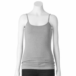 Women's Sonoma Goods For Life® Everyday Built-In Support Camisole -StyleUp Sales Store 2433356 Dusty Heather