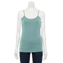 Women's Sonoma Goods For Life® Everyday Built-In Support Camisole -StyleUp Sales Store 2433356 Falls Spray