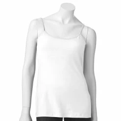 Women's Sonoma Goods For Life® Everyday Built-In Support Camisole -StyleUp Sales Store 2433356 New White