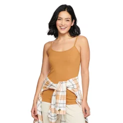Women's Sonoma Goods For Life® Everyday Built-In Support Camisole -StyleUp Sales Store 2433356 Sand Tan