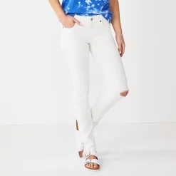 Women's Sonoma Goods For Life® Supersoft Stretch Midrise Skinny Jeans -StyleUp Sales Store 2954787 Nicolini