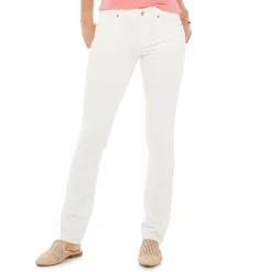 Women's Sonoma Goods For Life® Supersoft Midrise Straight-Leg Jeans 28 Women's Sonoma Goods For Life® Supersoft Midrise Straight-Leg Jeans -StyleUp Sales Store 3022856 White