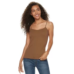 Women's Sonoma Goods For Life® Everyday Camisole 70 Women's Sonoma Goods For Life® Everyday Camisole -StyleUp Sales Store 3223700 Chestnut Brown