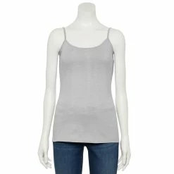 Women's Sonoma Goods For Life® Everyday Camisole 81 Women's Sonoma Goods For Life® Everyday Camisole -StyleUp Sales Store 3223700 Light Gray