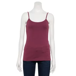 Women's Sonoma Goods For Life® Everyday Camisole 71 Women's Sonoma Goods For Life® Everyday Camisole -StyleUp Sales Store 3223700 Plum Style
