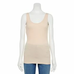 Women's Sonoma Goods For Life® Layering Tank -StyleUp Sales Store 3381138 Fresh Scallop