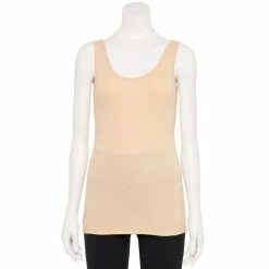 Women's Sonoma Goods For Life® Layering Tank -StyleUp Sales Store 3381138 Peach