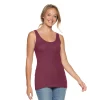 Women's Sonoma Goods For Life® Layering Tank 2 Women's Sonoma Goods For Life® Layering Tank -StyleUp Sales Store 3381138 Plum Purple