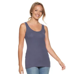Women's Sonoma Goods For Life® Layering Tank -StyleUp Sales Store 3381138 Purple Blue