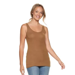 Women's Sonoma Goods For Life® Layering Tank -StyleUp Sales Store 3381138 Sandy Tan