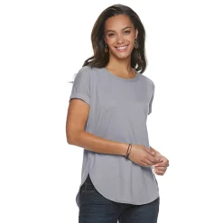 Women's Sonoma Goods For Life® Supersoft Dolman Tunic -StyleUp Sales Store 3509904 Gray Purple