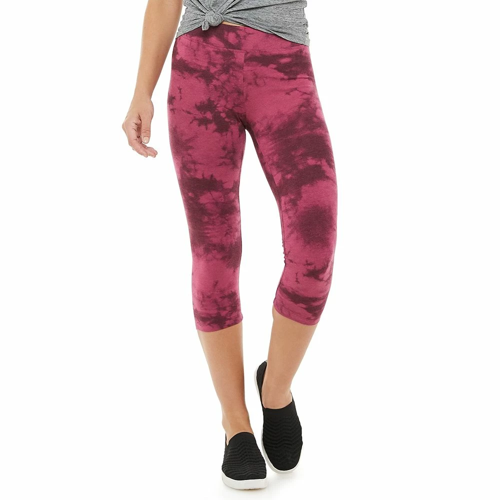 Women's Sonoma Goods For Life® Wide-Waist Capri Leggings 7 Women's Sonoma Goods For Life® Wide-Waist Capri Leggings - Image 5