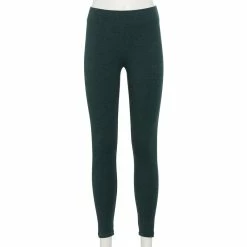 Petite Sonoma Goods For Life® Essential Leggings -StyleUp Sales Store 3587570 Green