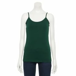 Petite Sonoma Goods For Life™ Everyday Camisole -StyleUp Sales Store 3687455 Indulgent Green