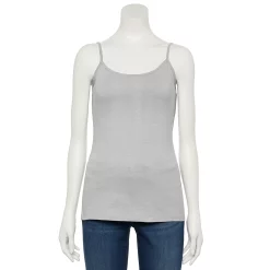 Petite Sonoma Goods For Life™ Everyday Camisole -StyleUp Sales Store 3687455 Light Gray