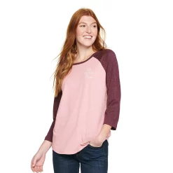 Women's Sonoma Goods For Life® Baseball Tee -StyleUp Sales Store 4008826 Plum Oh What Fun