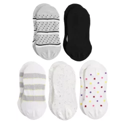 Women's Sonoma Goods For Life® 5-Pack No-Show Socks -StyleUp Sales Store 4133288 ALT2