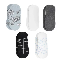 Women's Sonoma Goods For Life® 5-Pack No-Show Socks -StyleUp Sales Store 4133288 ALT8