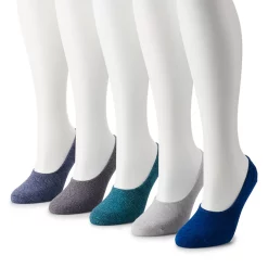 Women's Sonoma Goods For Life® 5-Pack No-Show Socks -StyleUp Sales Store 4133288 Navy