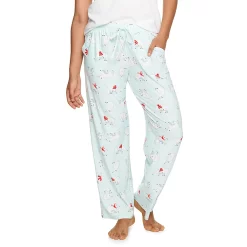 Women's Sonoma Goods For Life® Cozy Pajama Pants -StyleUp Sales Store 4211999 Aqua Polar Bears