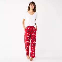 Women's Sonoma Goods For Life® Cozy Pajama Pants -StyleUp Sales Store 4211999 Arctic Critters