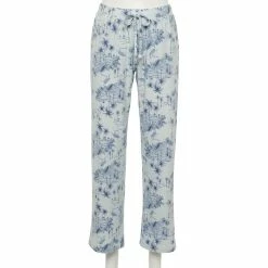 Women's Sonoma Goods For Life® Cozy Pajama Pants -StyleUp Sales Store 4211999 Blue Scenic