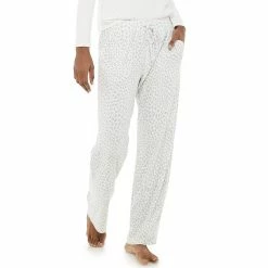 Women's Sonoma Goods For Life® Cozy Pajama Pants -StyleUp Sales Store 4211999 Neutral Leopard