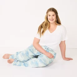 Plus Size Sonoma Goods For Life® Knit Pajama Pants -StyleUp Sales Store 4212360 ALT3