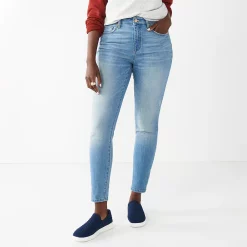 Women's Sonoma Goods For Life® Curvy High-Waisted Skinny Jeans -StyleUp Sales Store 4342530 Mariano