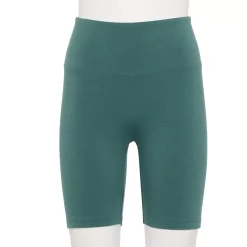 Women's Sonoma Goods For Life® High-Waist Bike Shorts -StyleUp Sales Store 4910074 Nostalgic Green