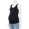 Maternity Sonoma Goods For Life® Seamless Tank -StyleUp Sales Store 4938095 Pitch Black