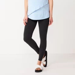 Maternity Sonoma Goods For Life® Full Belly Panel Leggings -StyleUp Sales Store 4959690 Grey