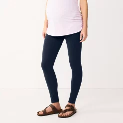 Maternity Sonoma Goods For Life® Full Belly Panel Leggings -StyleUp Sales Store 4959690 Navy