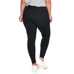 Plus Size Sonoma Goods For Life® Midrise Leggings -StyleUp Sales Store 4966829 ALT