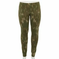 Plus Size Sonoma Goods For Life® Midrise Leggings -StyleUp Sales Store 4966829 Olive Wash