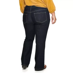 Plus Size Sonoma Goods For Life® Premium Bootcut Jeans -StyleUp Sales Store 4988891 ALT