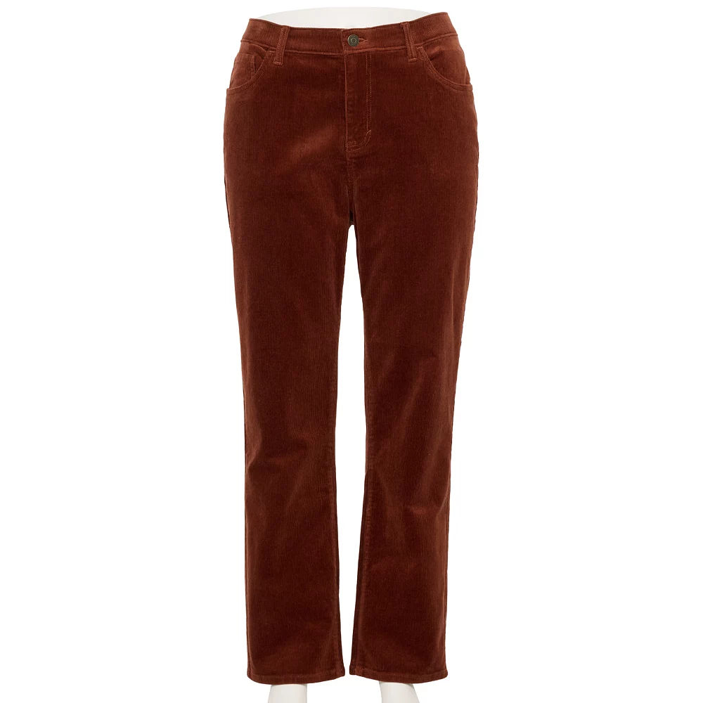 Plus Size Sonoma Goods For Life® Premium Mid-Rise Curvy Straight-Leg Jeans 7 Plus Size Sonoma Goods For Life® Premium Mid-Rise Curvy Straight-Leg Jeans - Image 5