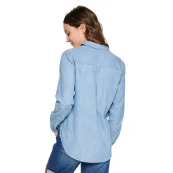 Women's Sonoma Goods For Life® Essential Everyday Button-Down Shirt -StyleUp Sales Store 4991213 ALT