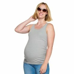 Maternity Sonoma Goods For Life® Essential Tank -StyleUp Sales Store 5010254 Gray