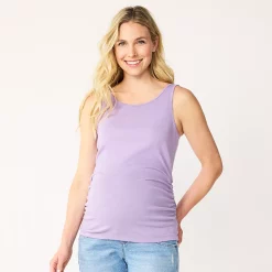 Maternity Sonoma Goods For Life® Essential Tank -StyleUp Sales Store 5010254 Violet