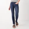 Petite Sonoma Goods For Life® Midrise Straight-Leg Jeans -StyleUp Sales Store 5013133 Eastin