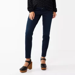 Maternity Sonoma Goods For Life® Inset Belly Jeggings -StyleUp Sales Store 5032473 Dark Indigo