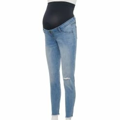 Maternity Sonoma Goods For Life® Inset Belly Jeggings -StyleUp Sales Store 5032473 Light Wash