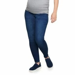 Maternity Sonoma Goods For Life® Over-The-Belly Jeggings -StyleUp Sales Store 5035416 Dark Wash