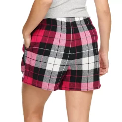 Women's Sonoma Goods For Life® Flannel Pajama Shorts -StyleUp Sales Store 5161201 ALT