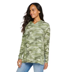 Maternity Sonoma Goods For Life® Side Slit Nursing Hoodie -StyleUp Sales Store 5177488 Camo