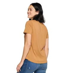 Women's Sonoma Goods For Life® Short Sleeve Holiday Graphic Tee -StyleUp Sales Store 5180762 ALT