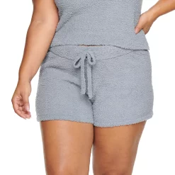 Plus Size Sonoma Goods For Life® x Denise Bidot Shorts -StyleUp Sales Store 5181788 Gray